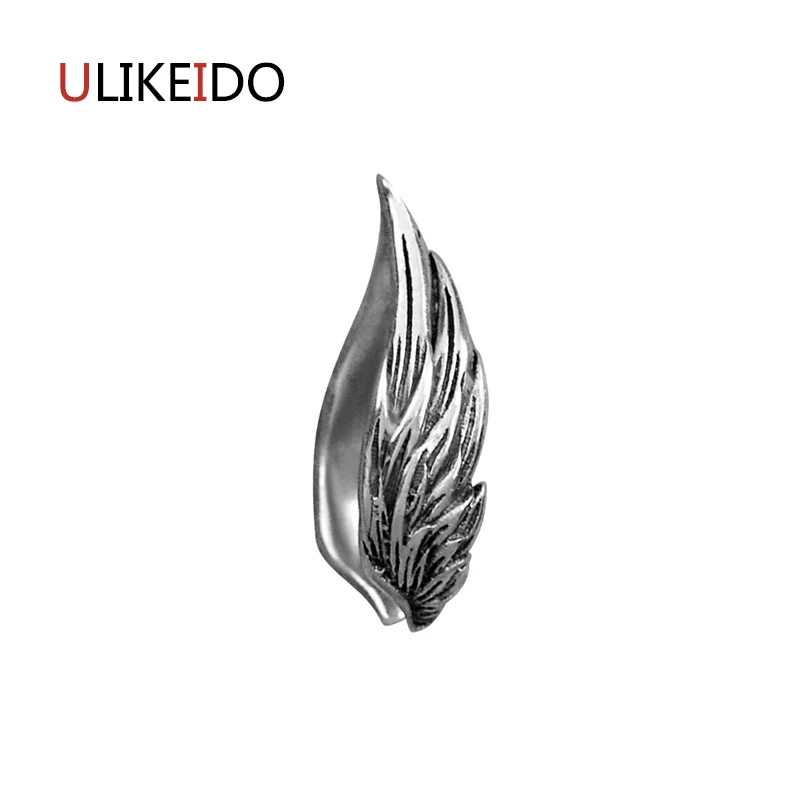 Pure 925 Sterling Silver Angel's Wings Earrings Fashion Punk Thai Silver Jewelry Clip Earring For Men Women Christmas Gift 1163
Pure 925 Sterling Silver Angel's Wings Earrings Fashion Punk Thai Silver Jewelry Clip Earring For Men Women Christmas Gift 1163