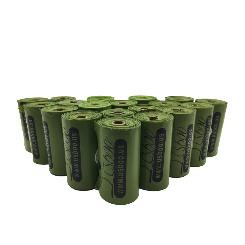 16 roll Disposable ECO Trash Dog Poo bag small roll flat top type plastic Garbage bag with packing dog poop reusable bags
16 roll Disposable ECO Trash Dog Poo bag small roll flat top type plastic Garbage bag with packing dog poop reusable bags