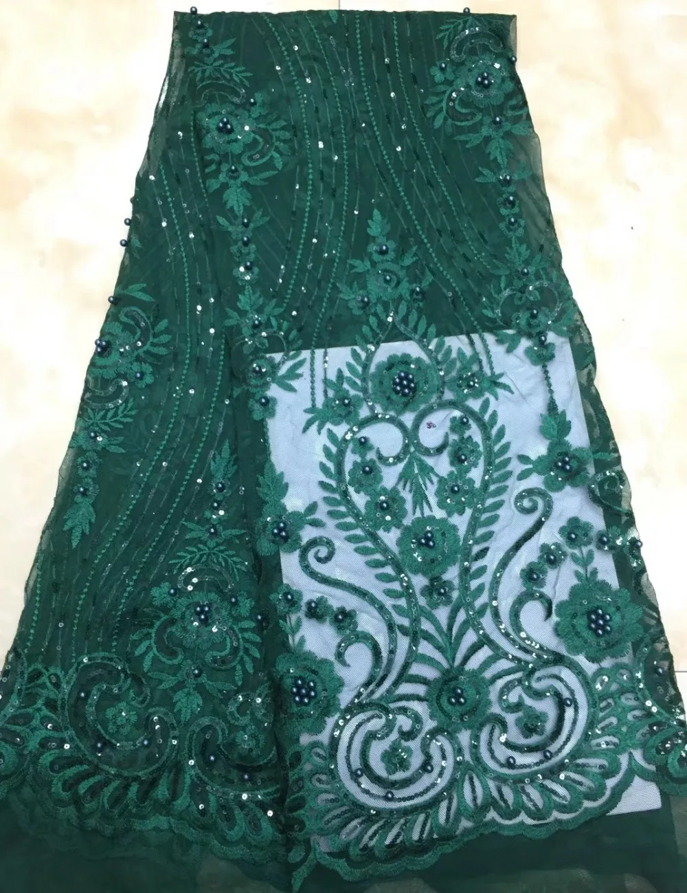 African Lace Fabric 2019 Embroidered Nigerian Laces Fabric Bridal High Quality French Tulle Lace Fabric for Women TS7650
African Lace Fabric 2019 Embroidered Nigerian Laces Fabric Bridal High Quality French Tulle Lace Fabric for Women TS7650