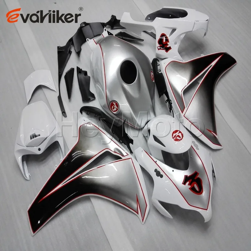 ABS motorcycle fairing for CBR1000RR 2008 2009 2010 2011 silver ABS plastic panels kit Injection mold H2
ABS motorcycle fairing for CBR1000RR 2008 2009 2010 2011 silver ABS plastic panels kit Injection mold H2