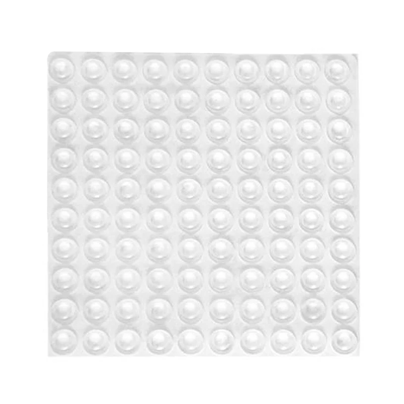 LCLL-300 Pieces Clear Rubber Feet Adhesive Door Bumpers Pads Sound Dampening Cabinet Buffer Pads, 8.5 by 2.5 mm
LCLL-300 Pieces Clear Rubber Feet Adhesive Door Bumpers Pads Sound Dampening Cabinet Buffer Pads, 8.5 by 2.5 mm
