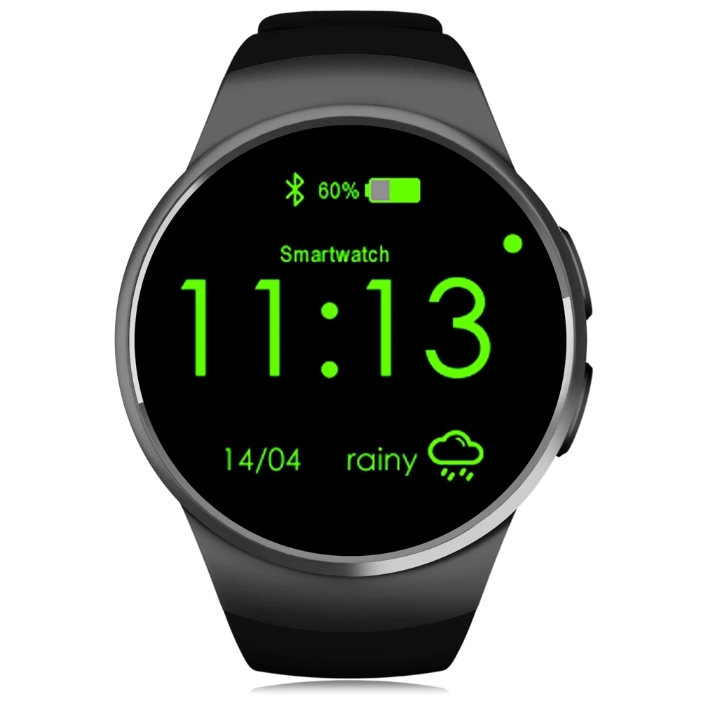 KW18 Smart Watch Heart Rate Monitor MTK2502 Passometer Message Reminder Support SIM TF Card Smartwatch for Android IOS Phone
KW18 Smart Watch Heart Rate Monitor MTK2502 Passometer Message Reminder Support SIM TF Card Smartwatch for Android IOS Phone