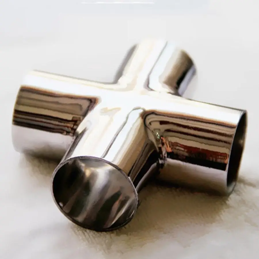 48mm Pipe OD Butt Welding Cross 4 Ways Splitter SUS 304 Stainless Steel Sanitary Fitting Spliter Homebrew Beer Wine
48mm Pipe OD Butt Welding Cross 4 Ways Splitter SUS 304 Stainless Steel Sanitary Fitting Spliter Homebrew Beer Wine