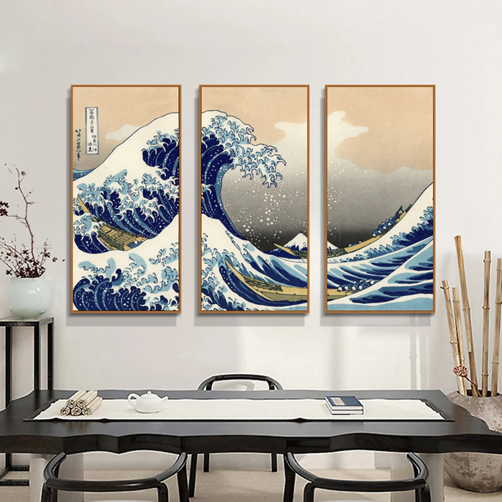 Картина для картин Katsushika Hokusai Great Wave Off канагава с видом на гору Fuji, художественный постер с принтом большого размера без оправы
Картина для картин Katsushika Hokusai Great Wave Off канагава с видом на гору Fuji, художественный постер с принтом большого размера без оправы
