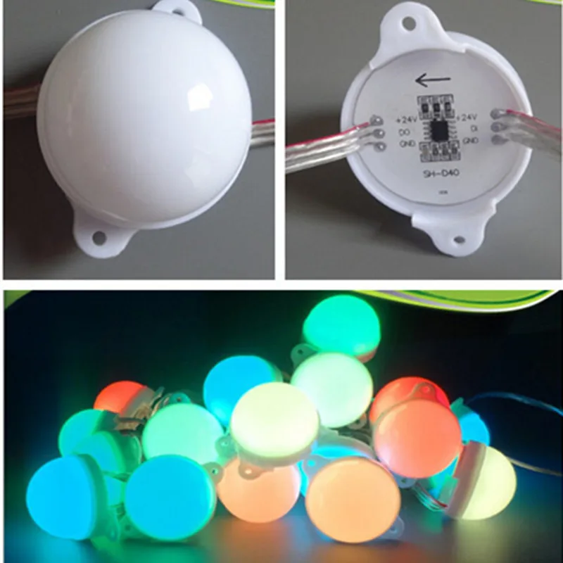 200pcs/lot LED Pixel Lights DC 24V 40mm IC RBG Led Pixel module light bulb 5050 SMD LED Modules for Building Outdoor decoration
200pcs/lot LED Pixel Lights DC 24V 40mm IC RBG Led Pixel module light bulb 5050 SMD LED Modules for Building Outdoor decoration
