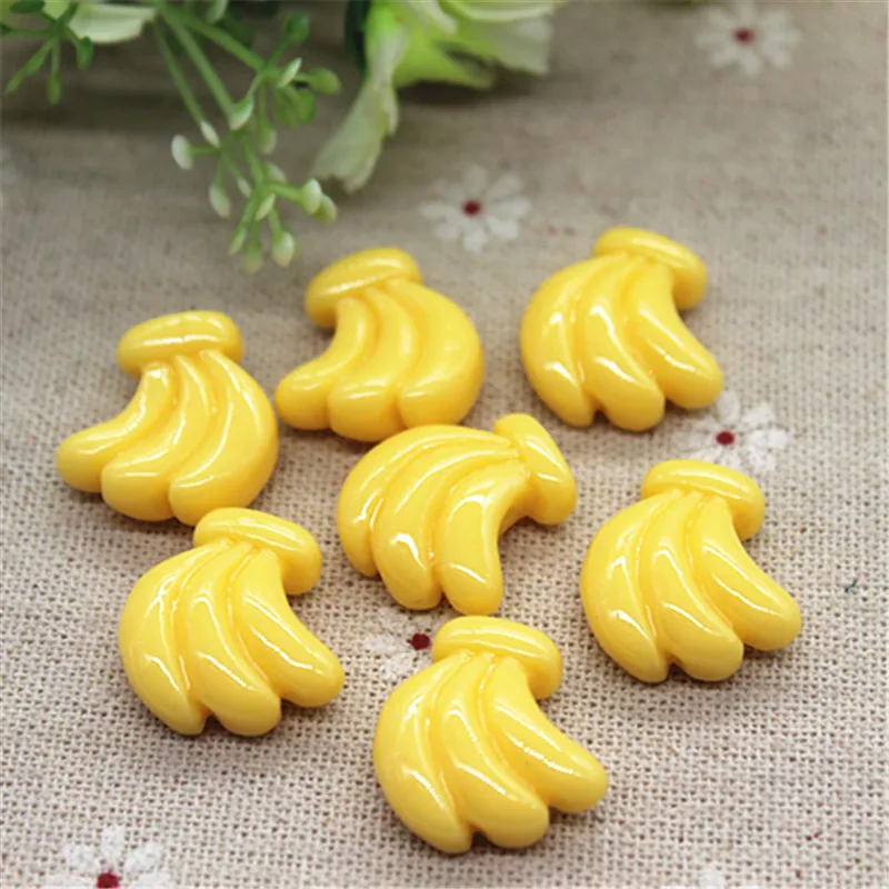10pcs Kawaii 3D Fruit Banana Resin Miniature Food Art Supply Flatback Cabochon DIY Decorative Craft Scrapbooking,18*21mm
10pcs Kawaii 3D Fruit Banana Resin Miniature Food Art Supply Flatback Cabochon DIY Decorative Craft Scrapbooking,18*21mm