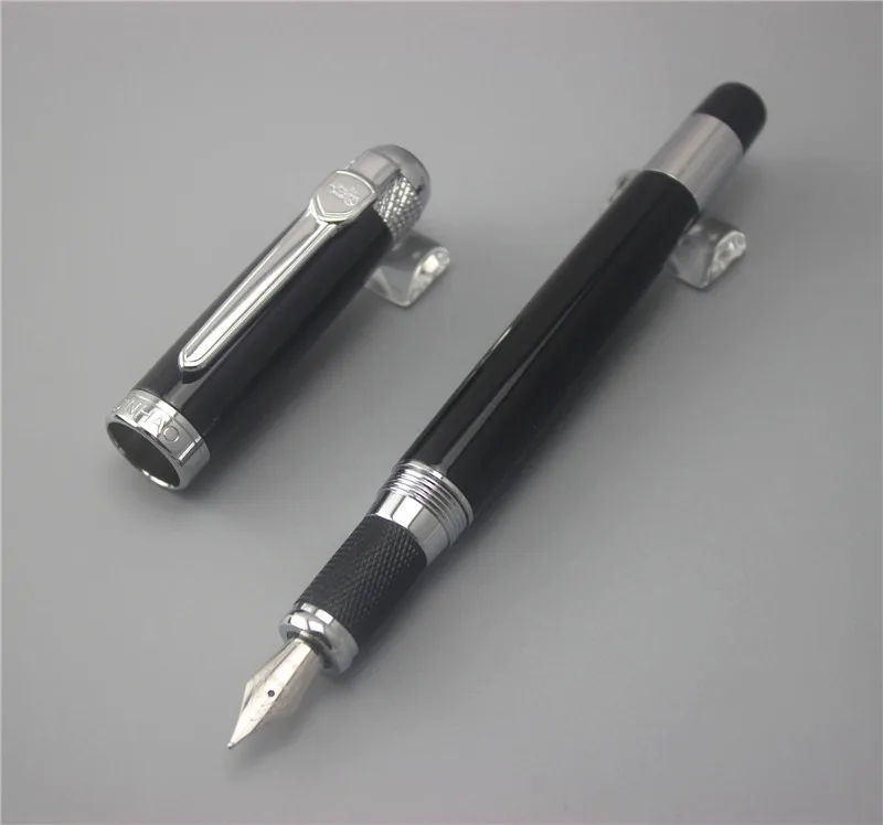 black JINHAO free shipping fountain pen High quality man women pens business school gift
black JINHAO free shipping fountain pen High quality man women pens business school gift