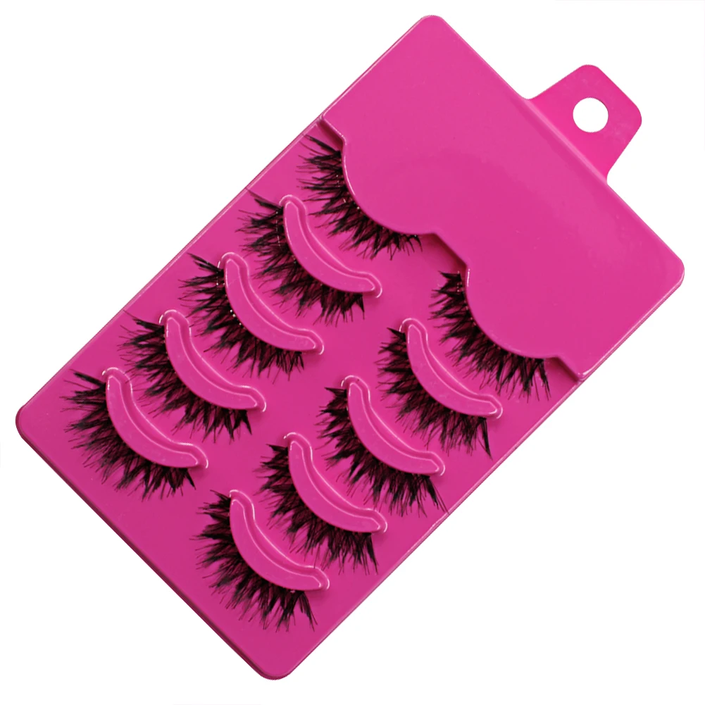 Hot5 Pairs Makeup Handmade Messy Natural Cross False Eyelashes Perfect Eye Lashes 8UGL
Hot5 Pairs Makeup Handmade Messy Natural Cross False Eyelashes Perfect Eye Lashes 8UGL