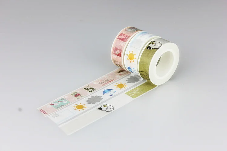 1.5cm*10m Kawaii weather washi tape DIY decoration Scrapbooking Sticker Label Masking Tape School Office Supply
1.5cm*10m Kawaii weather washi tape DIY decoration Scrapbooking Sticker Label Masking Tape School Office Supply