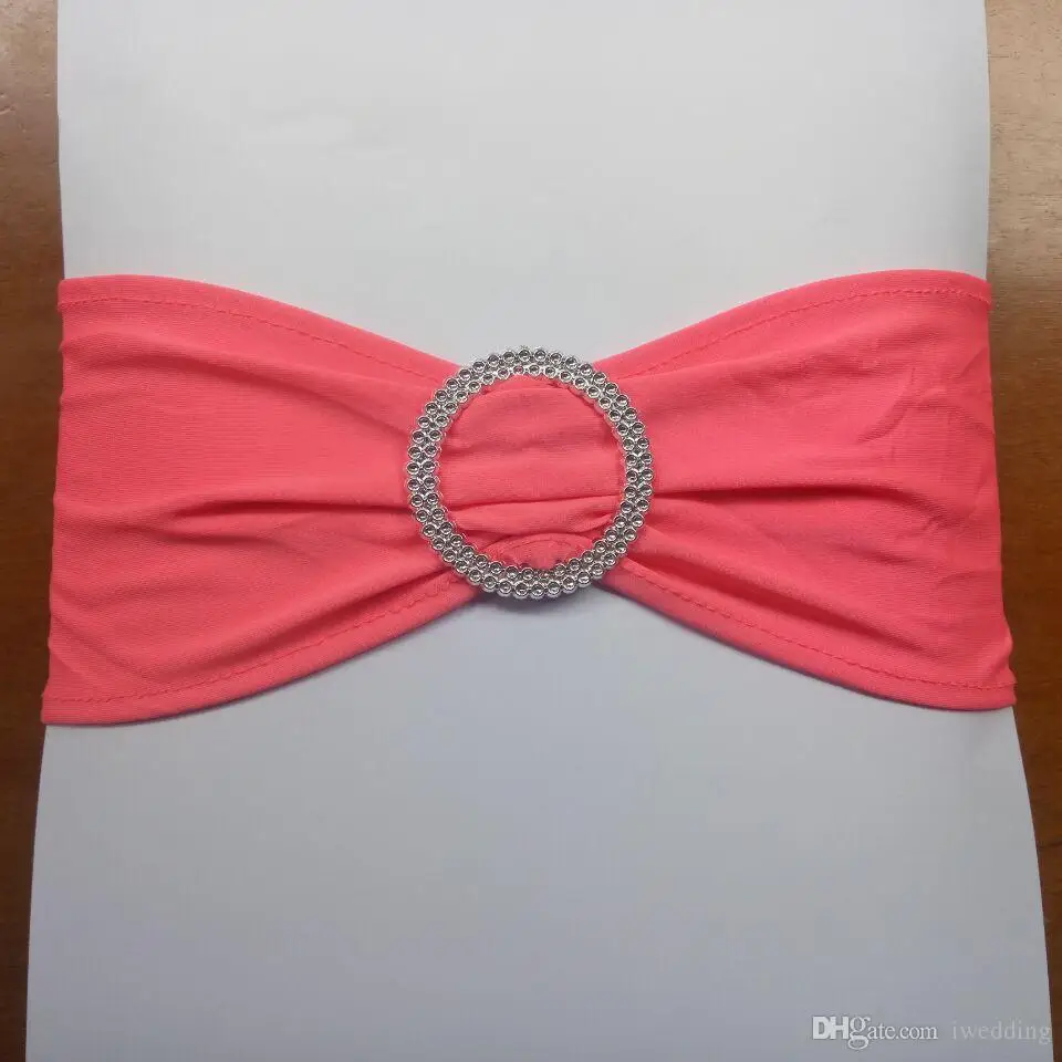 Corral Color Elastic Lycra Chair Sash Bands Round Plastic Buckle For Wedding Banquet Meeting Room Home Hotel Chair Sash Bands DH
Corral Color Elastic Lycra Chair Sash Bands Round Plastic Buckle For Wedding Banquet Meeting Room Home Hotel Chair Sash Bands DH