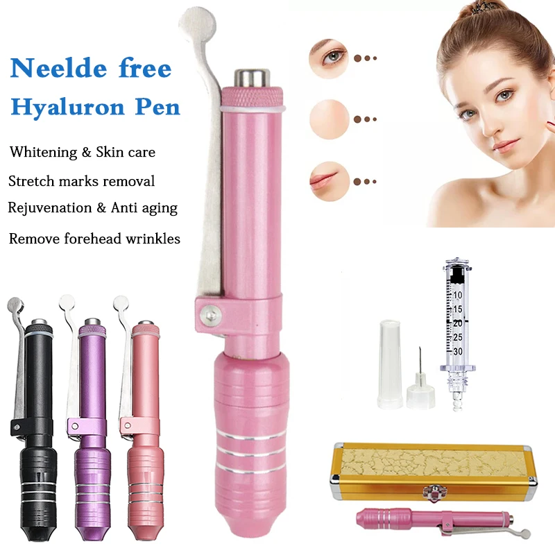 3ml new Hyaluronic Injection Pen Hyaluronic Acid Pen Massage Atomizer Pen for Medical beauty Anti Wrinkle Acid Guns Syringe
3ml new Hyaluronic Injection Pen Hyaluronic Acid Pen Massage Atomizer Pen for Medical beauty Anti Wrinkle Acid Guns Syringe