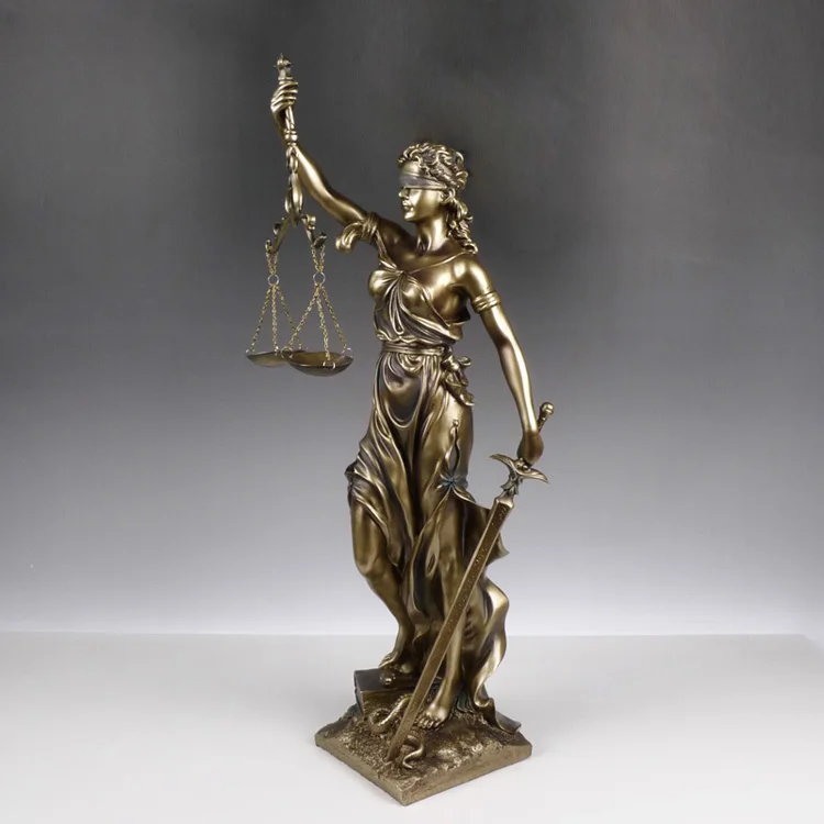 Goddess of Justice Fairness Goddess of Justice and Fairness World Famous Sculpture Handicraft Court Law Office Decoration
Goddess of Justice Fairness Goddess of Justice and Fairness World Famous Sculpture Handicraft Court Law Office Decoration