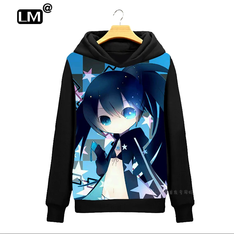 Толстовки с капюшоном для косплея в стиле аниме Black Rock Shooter, японская Мужская и женская одежда на осень и зиму, бархатные Модные свитшоты
Толстовки с капюшоном для косплея в стиле аниме Black Rock Shooter, японская Мужская и женская одежда на осень и зиму, бархатные Модные свитшоты