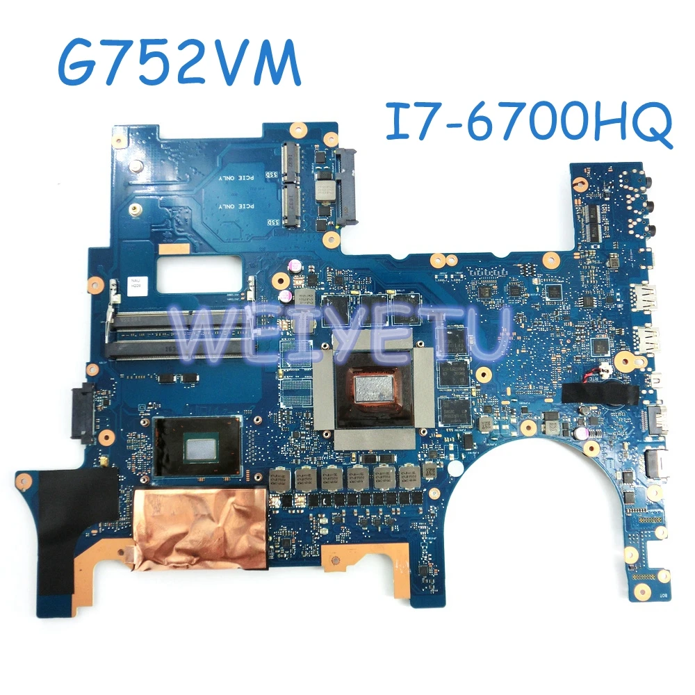 G752VM MB. _ 0M I7-6700HQ CPU N17E-G1-A1 материнская плата для ноутбука ASUS G752 G752V G752VM G752VS материнская плата для ноутбука
G752VM MB. _ 0M I7-6700HQ CPU N17E-G1-A1 материнская плата для ноутбука ASUS G752 G752V G752VM G752VS материнская плата для ноутбука
