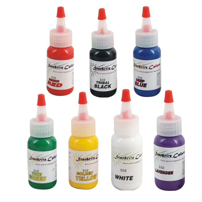 7pcs/set Professional Tattoo Ink 30ML/Bottle Permanent Makeup Pigment Mix Colors Kit
7pcs/set Professional Tattoo Ink 30ML/Bottle Permanent Makeup Pigment Mix Colors Kit
