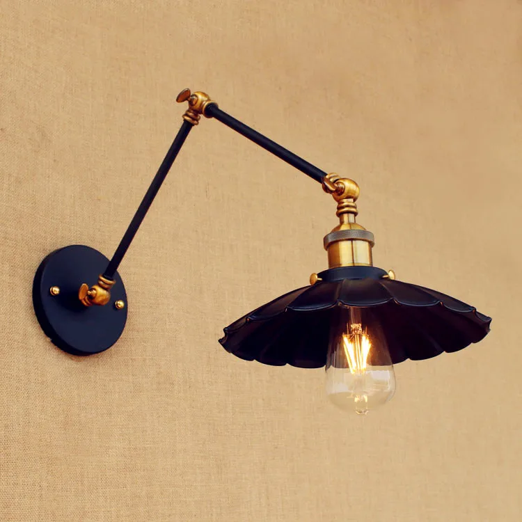 Black Retro Loft Vintage Wall Lights Swing Long Arm Light Industrial Wall Lamp LED Edison Sconce Applique Lamparas De Pared
Black Retro Loft Vintage Wall Lights Swing Long Arm Light Industrial Wall Lamp LED Edison Sconce Applique Lamparas De Pared
