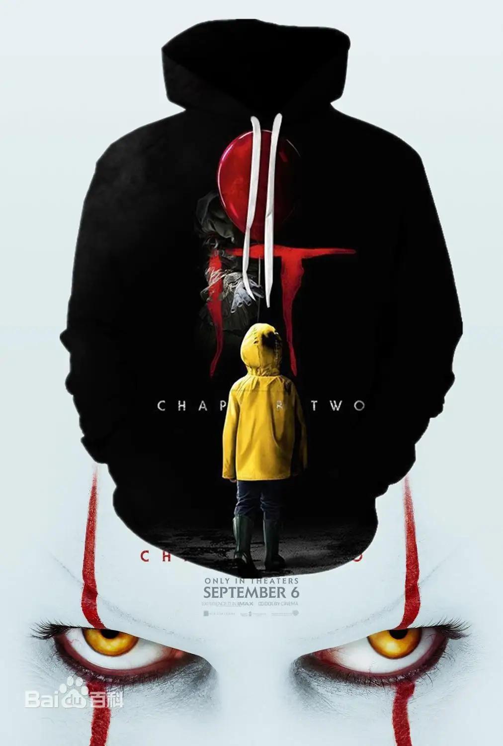 Horror Movie It: Chapter Two Hooded Sweatshirts Men Women 3D Printed It: Chapter 2 Hoodies Fall Winter Casual Streetwear Hoodies
Horror Movie It: Chapter Two Hooded Sweatshirts Men Women 3D Printed It: Chapter 2 Hoodies Fall Winter Casual Streetwear Hoodies