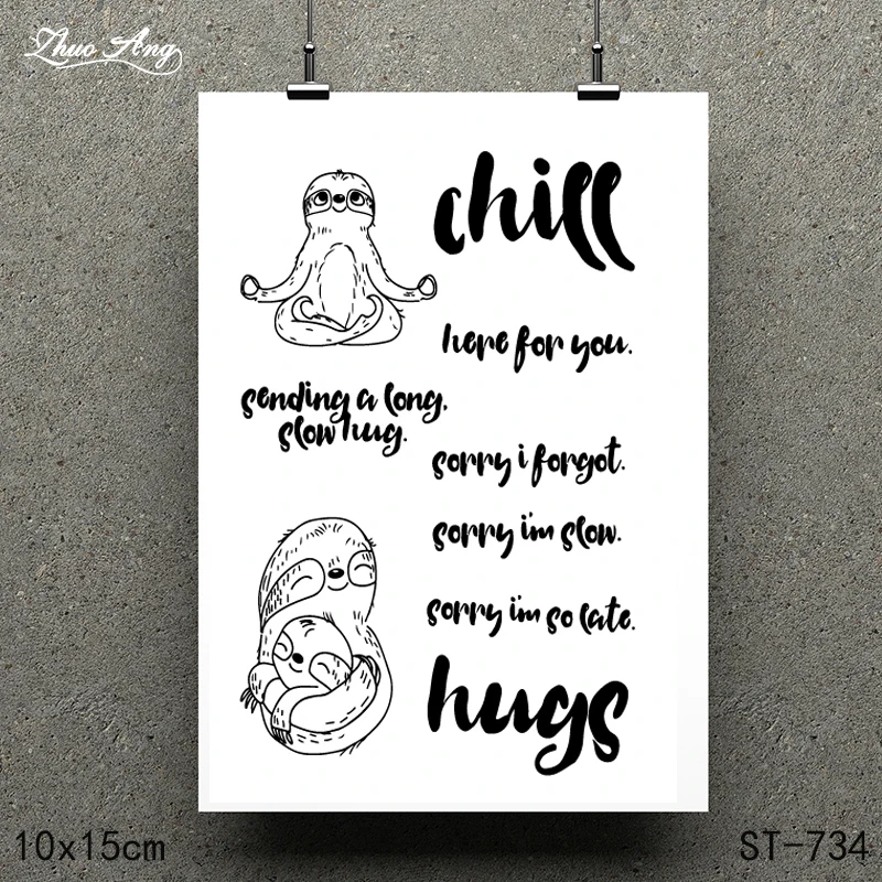 ZhuoAng Cartoon Small Animal Design Clear Stamp / Scrapbook Rubber Stamp / Craft Clear Stamp Card / Seamless Stamp
ZhuoAng Cartoon Small Animal Design Clear Stamp / Scrapbook Rubber Stamp / Craft Clear Stamp Card / Seamless Stamp