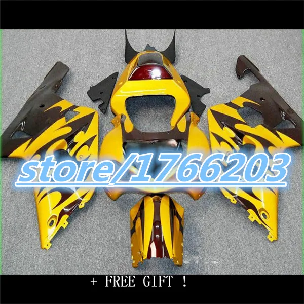 yellow black for GSXR600 GSXR750 01 02 03 GSX-R600 GSX-R750 01-03 GSXR 600 750 2001 2002 2003 2001-2003 fairing kit Ning
yellow black for GSXR600 GSXR750 01 02 03 GSX-R600 GSX-R750 01-03 GSXR 600 750 2001 2002 2003 2001-2003 fairing kit Ning