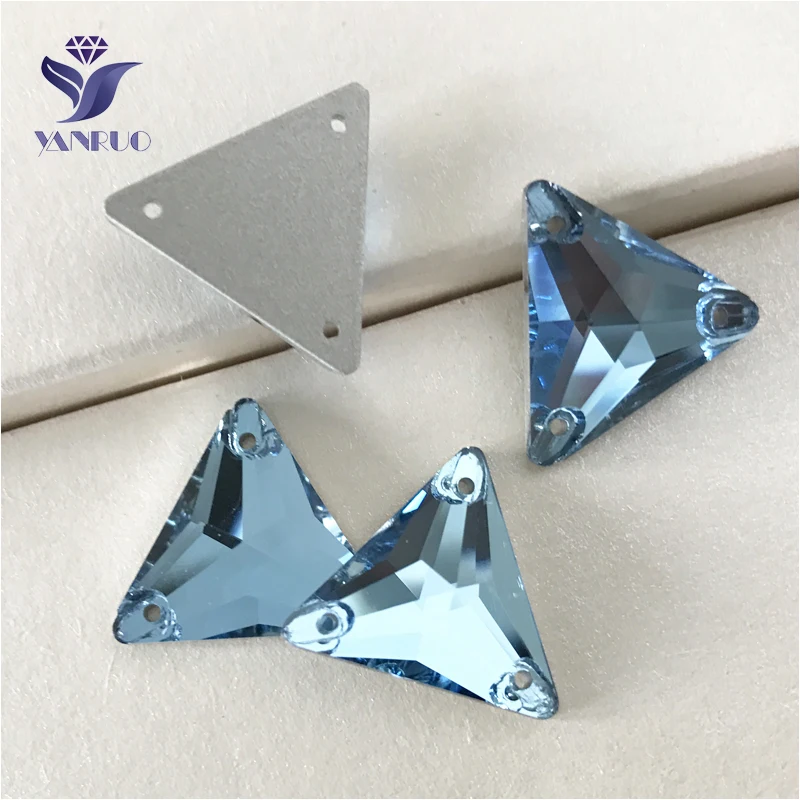 YANRUO 3270 All Sizes Aquamarine Triangle Crystal Glass Stones Flat Back Sew On Strass Rhinestone For Wedding Dress
YANRUO 3270 All Sizes Aquamarine Triangle Crystal Glass Stones Flat Back Sew On Strass Rhinestone For Wedding Dress