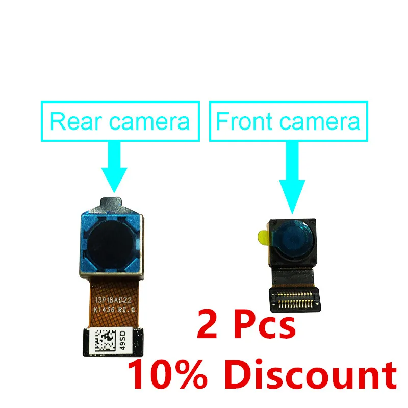 100% Original New For Lenovo A850 Back/Rear/Big Camera Module Flex Cable Small /Front Camera Replacement Parts
100% Original New For Lenovo A850 Back/Rear/Big Camera Module Flex Cable Small /Front Camera Replacement Parts