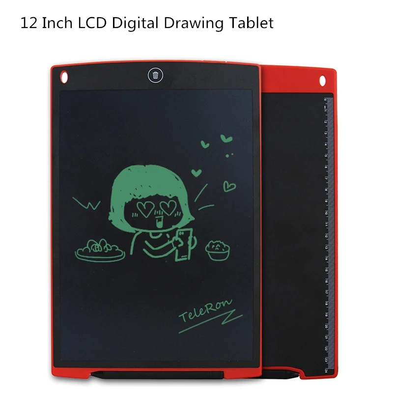 12 Inch LCD Writing Digital Tablets Handwriting Graphic Drawing Pads Portable Electronic Memo Notepads Message Board Kids Gift
12 Inch LCD Writing Digital Tablets Handwriting Graphic Drawing Pads Portable Electronic Memo Notepads Message Board Kids Gift