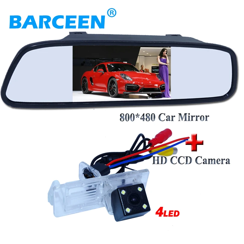 4.3" LCD car screen mirror +ccd car rearview camera bring 4 led for Renault Fluence/Dacia Duster/Megane 3/ for Nissan Terrano
4.3" LCD car screen mirror +ccd car rearview camera bring 4 led for Renault Fluence/Dacia Duster/Megane 3/ for Nissan Terrano