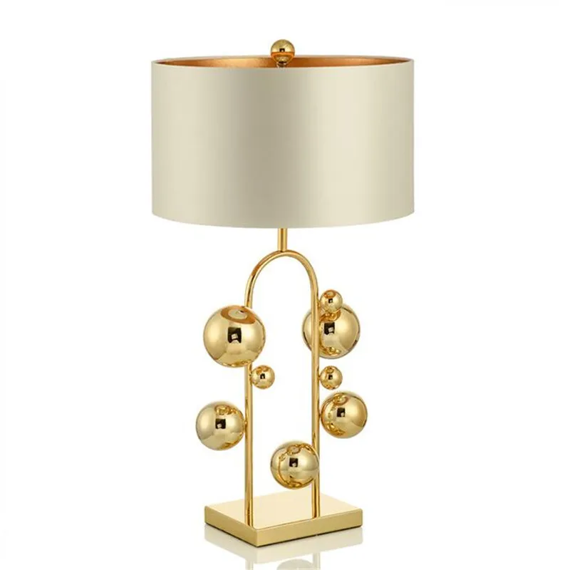 Post-modern Luxurious Plated Iron Fabric Led E27 Table Lamp for Living Room Bedroom Study H 77cm 80-265V 1568
Post-modern Luxurious Plated Iron Fabric Led E27 Table Lamp for Living Room Bedroom Study H 77cm 80-265V 1568