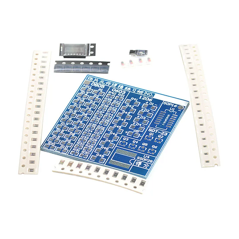 Patch exercise version of the patch element welding board electrical and electronic welding technology practice special
Patch exercise version of the patch element welding board electrical and electronic welding technology practice special