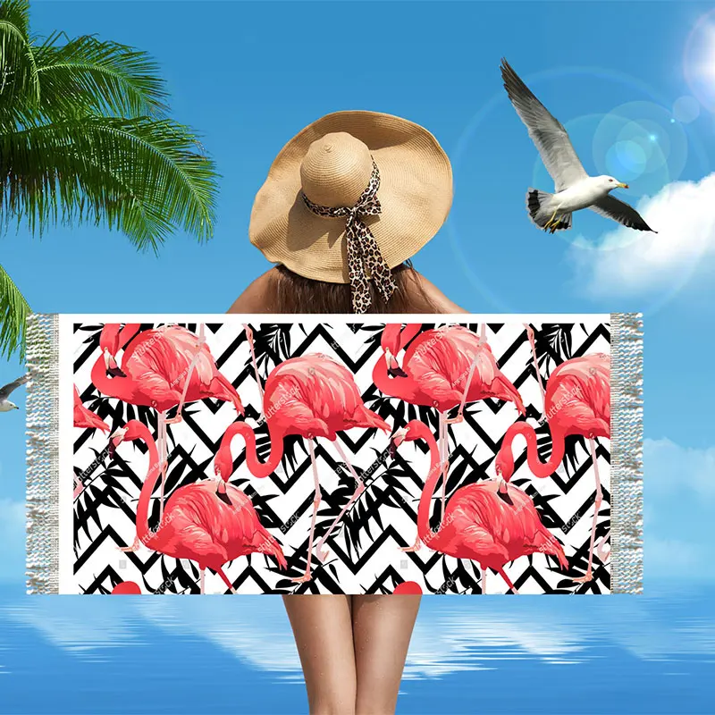 flamingo Beach Towel animal leaves Swimming Tassel BathTowel Rectangle Yoga Blanket Decor textile 70x150cm Microfiber towel
flamingo Beach Towel animal leaves Swimming Tassel BathTowel Rectangle Yoga Blanket Decor textile 70x150cm Microfiber towel