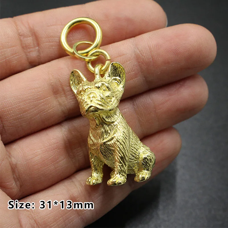 Pure Copper Solid Zodiac Dog Pendants Brass Wealth Dog Pendants DIY Car Key Ring Pendant Chinese Style Keychain Accessories Tool
Pure Copper Solid Zodiac Dog Pendants Brass Wealth Dog Pendants DIY Car Key Ring Pendant Chinese Style Keychain Accessories Tool
