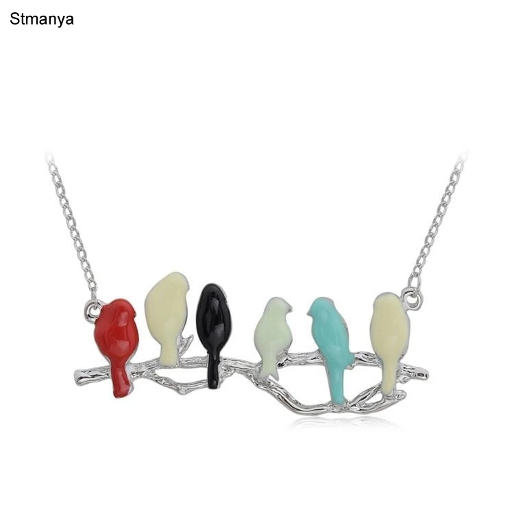 Hot new fashion lovely bird on branch necklace fashion pendant women necklace jewelry N1056
Hot new fashion lovely bird on branch necklace fashion pendant women necklace jewelry N1056