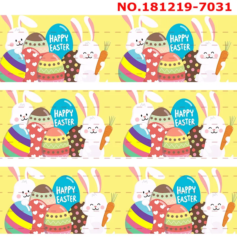 10yards -different sizes -colorful ribbon Easter days pattern printed Grosgrain 7025 | Дом и сад