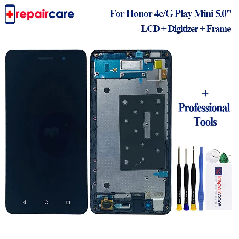 ЖК дисплей для Huawei Honor 4C дигитайзер сенсорного экрана в сборе запасные части CHM U01 1