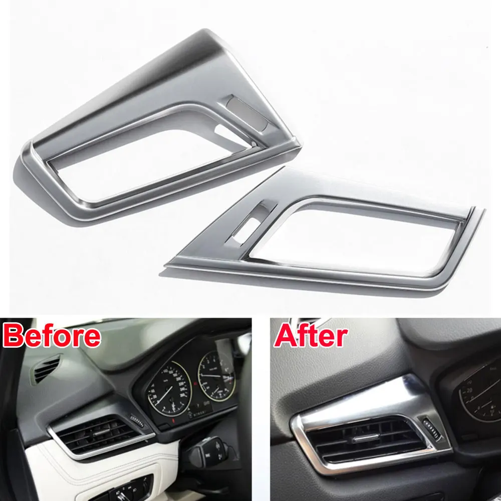 2pcs/set ABS Dash Body Side Air Vent Outlet Cover Frame Decoration Fit For BMW 2 Series F45 Active Tourer 2015-2016 Car Styling
2pcs/set ABS Dash Body Side Air Vent Outlet Cover Frame Decoration Fit For BMW 2 Series F45 Active Tourer 2015-2016 Car Styling
