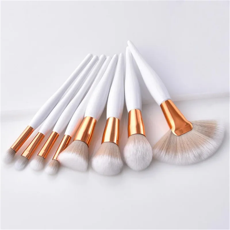 

8pcs /Lot Makeup Brushes Set Foundation Powder Eye Shadow Blending Eyeliner Lip Brush Tools brochas para maquillaje Makeup Sets