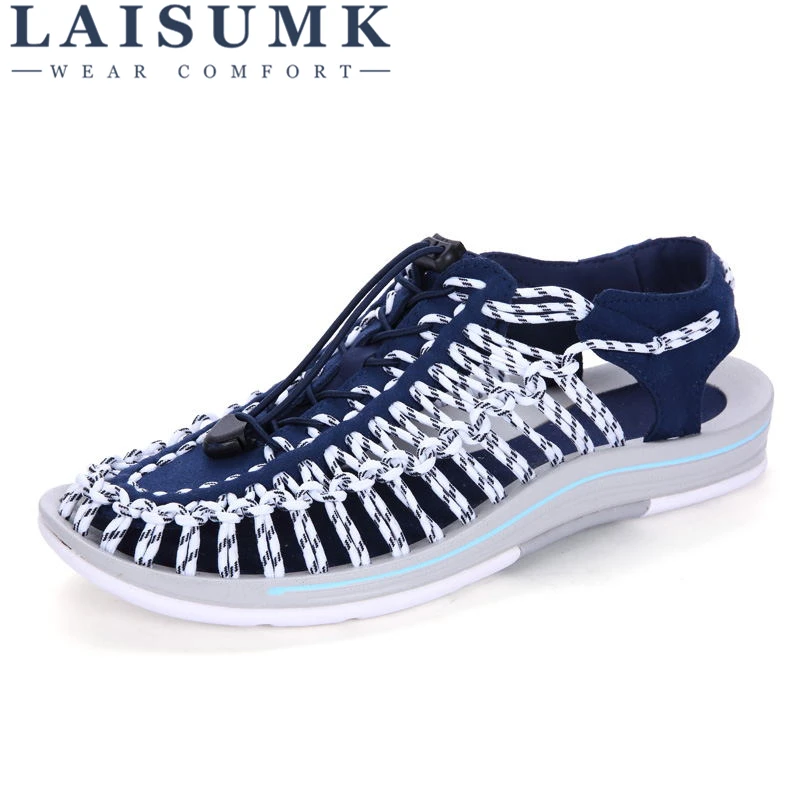 2020 LAISUMK New Arrived Summer Sandals Men Shoes Quality Comfortable Men Sandals Fashion Design Casual Men Sandals Shoes
2020 LAISUMK New Arrived Summer Sandals Men Shoes Quality Comfortable Men Sandals Fashion Design Casual Men Sandals Shoes
