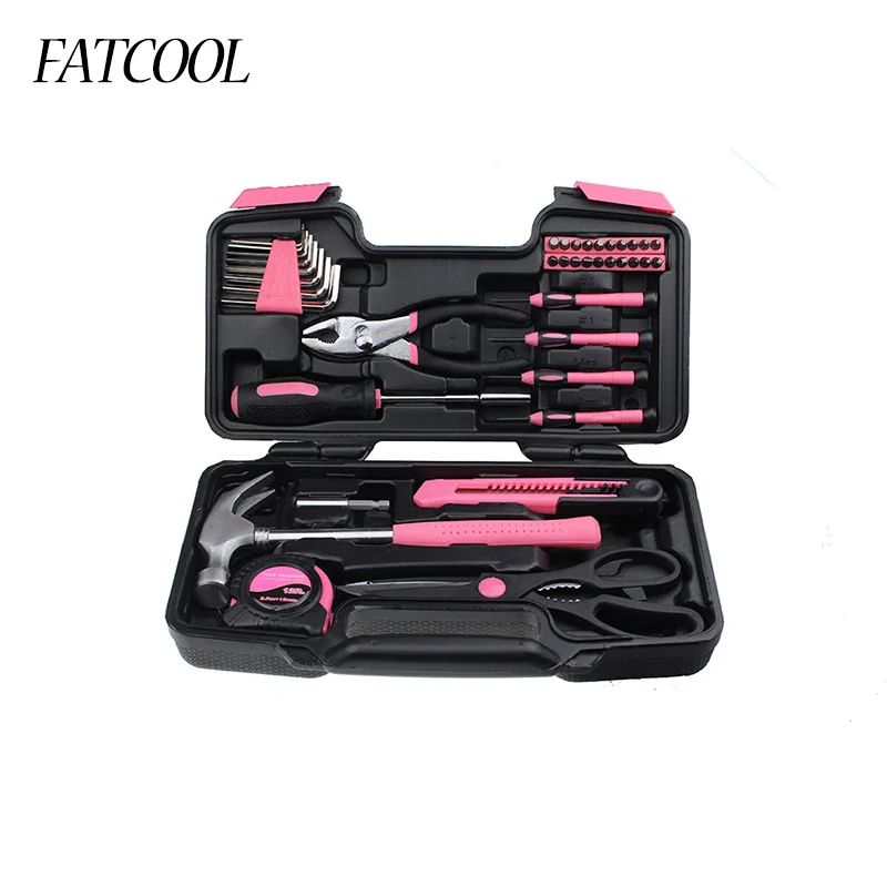 Набор инструментов FATCOOL 39 предметов для домашнего использования отвертки