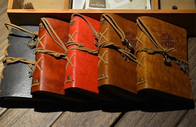 New Diary Book NoteBook Vintage Pirate Note Book Replaceable Traveler Notepad book Leather Cover Blank Notebook Journal Diary
New Diary Book NoteBook Vintage Pirate Note Book Replaceable Traveler Notepad book Leather Cover Blank Notebook Journal Diary