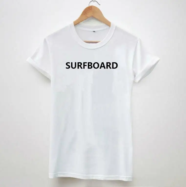 SURFBOARD Print Tshirt For Women Men Cotton Casual Shirt White Top Tees Big Size S-XXXL Drop Ship TZ200-354
SURFBOARD Print Tshirt For Women Men Cotton Casual Shirt White Top Tees Big Size S-XXXL Drop Ship TZ200-354