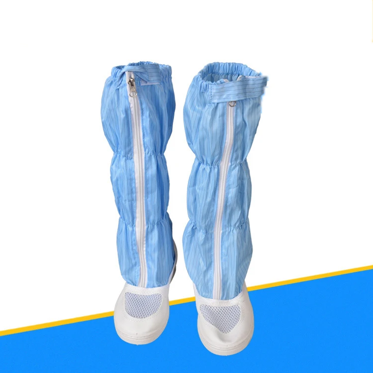 ESD Gigh Cylinder Boots Anti-static Soft Breathable Shoes PU Non-slip Dust-free Flat Anti Static Cleanroom PVC Sole ESD Shoes
ESD Gigh Cylinder Boots Anti-static Soft Breathable Shoes PU Non-slip Dust-free Flat Anti Static Cleanroom PVC Sole ESD Shoes