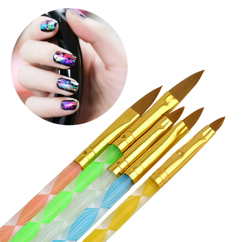 HIgh Quality Wholesale 5pcs Nail Art Design DIY Acrylic Pen Brush Drawing Striping Painting Set
HIgh Quality Wholesale 5pcs Nail Art Design DIY Acrylic Pen Brush Drawing Striping Painting Set
