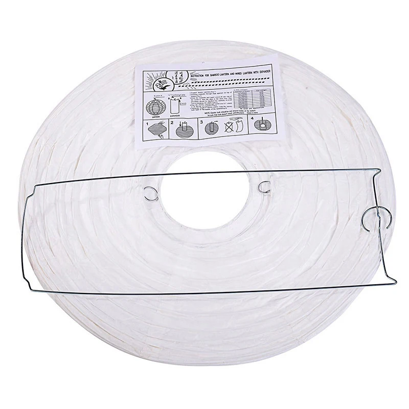 NICROLANDEE 10 pcs/set White Paper Lanterns Wedding Decorations Party DIY New Decor Bride Shower Chinese Lamp Kit
NICROLANDEE 10 pcs/set White Paper Lanterns Wedding Decorations Party DIY New Decor Bride Shower Chinese Lamp Kit