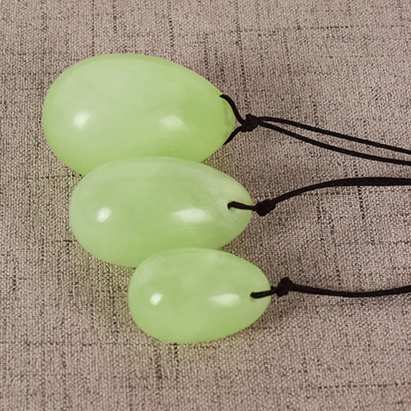 Xiuyan Jade Yoni Eggs Set Natural Massage Stone Crystal Sphere Kegel Exercise Pelvic Muscle Vaginal Ben Wa Balls Dropshipping
Xiuyan Jade Yoni Eggs Set Natural Massage Stone Crystal Sphere Kegel Exercise Pelvic Muscle Vaginal Ben Wa Balls Dropshipping