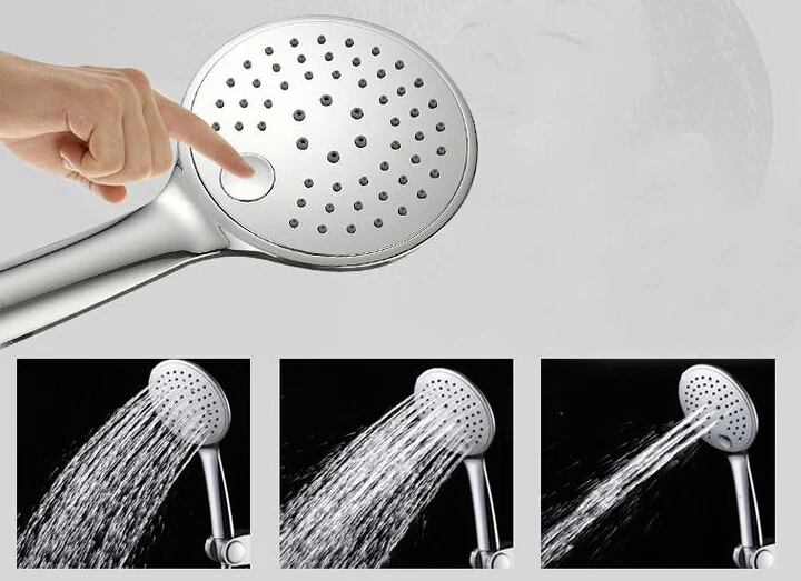three function ABS hand shower mirror surface handheld shower head nozzing bathroom water saving hand shower TH121
three function ABS hand shower mirror surface handheld shower head nozzing bathroom water saving hand shower TH121