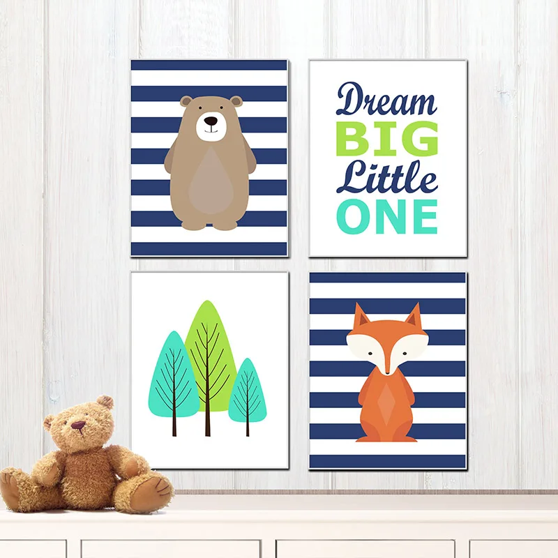 Modern Canvas Woodland Wall Art Bear Fox Trees Poster and Funny Quote Painting Prints Pictures for Living Room Bedroom Decor
Modern Canvas Woodland Wall Art Bear Fox Trees Poster and Funny Quote Painting Prints Pictures for Living Room Bedroom Decor