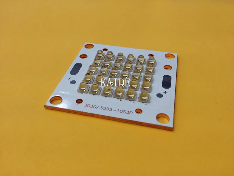 УФ светодиодный диодный модуль 395nm Светодиодная лампа фиолетовый свет 30w40w50w led 60