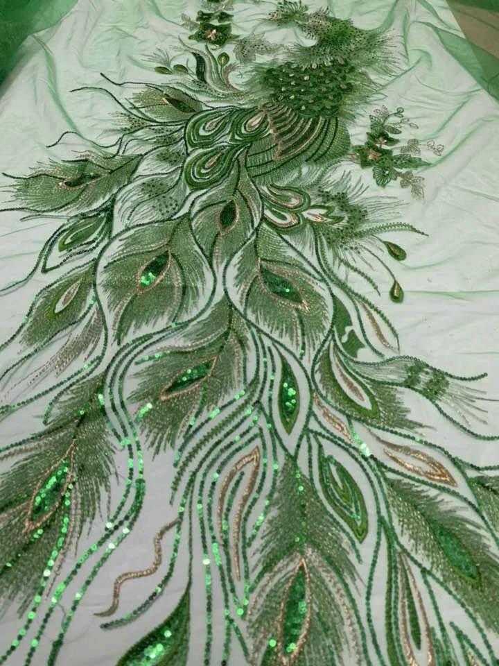 Newest Arrival Beautiful French Sequins Lace Fabric Net Phoenix Fashionable Bright African Lace Fabric For Party Dress CD9101
Newest Arrival Beautiful French Sequins Lace Fabric Net Phoenix Fashionable Bright African Lace Fabric For Party Dress CD9101