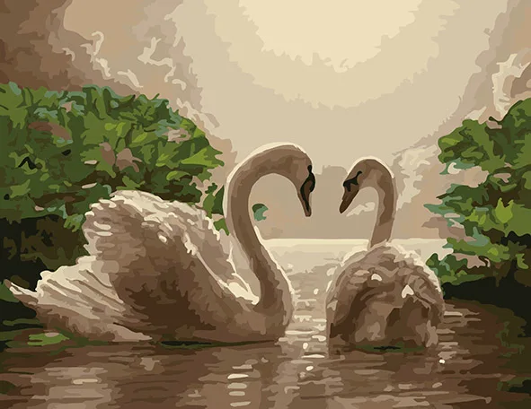 cioioil-C427 Swan loves to follow Painting By Numbers Canvas Painitng Home Wall Art Picture Coloring By Numbers
cioioil-C427 Swan loves to follow Painting By Numbers Canvas Painitng Home Wall Art Picture Coloring By Numbers