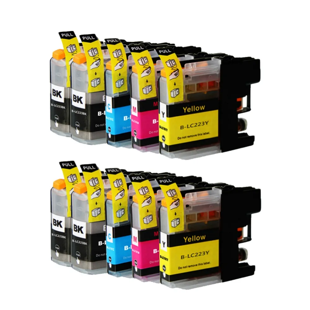 YLC 10pk LC223 compatible ink cartridge For Brother DCP-J562DW DCP-J4120DW MFC-J4620DW MFC-J480DW MFC-J680DW MFC-J880DW
YLC 10pk LC223 compatible ink cartridge For Brother DCP-J562DW DCP-J4120DW MFC-J4620DW MFC-J480DW MFC-J680DW MFC-J880DW